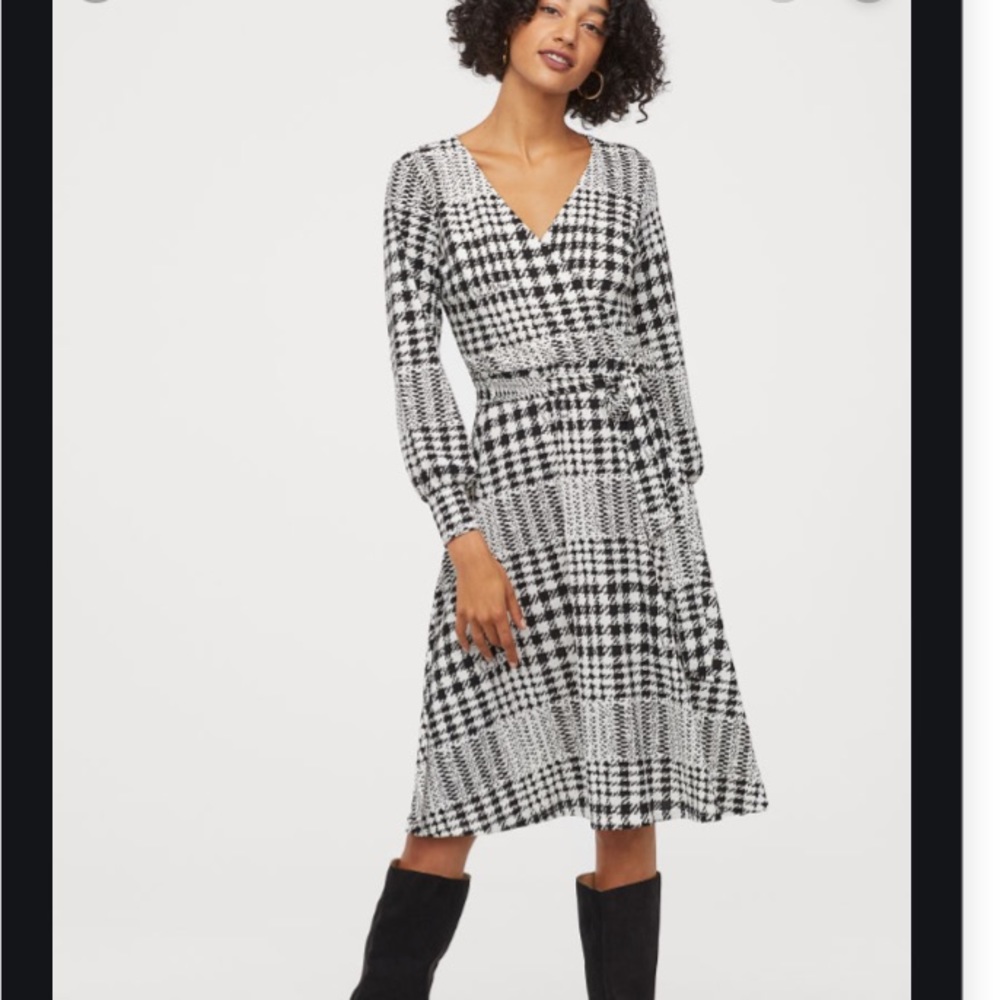 Richard Allen x HM crepe dress. NWOT.